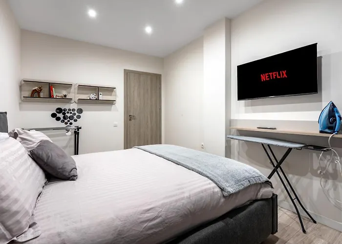 公寓 Luxury 1br * Free Parking * Rowing Base