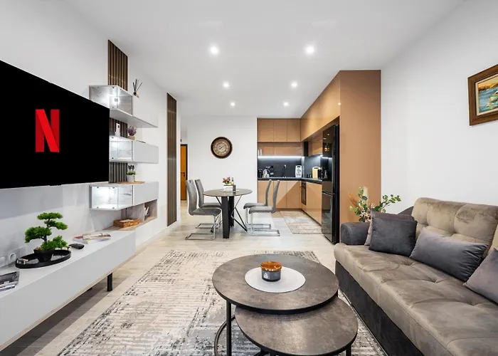 公寓 Luxury 1br * Free Parking * Rowing Base